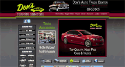 Desktop Screenshot of donsautotruckcenter.com